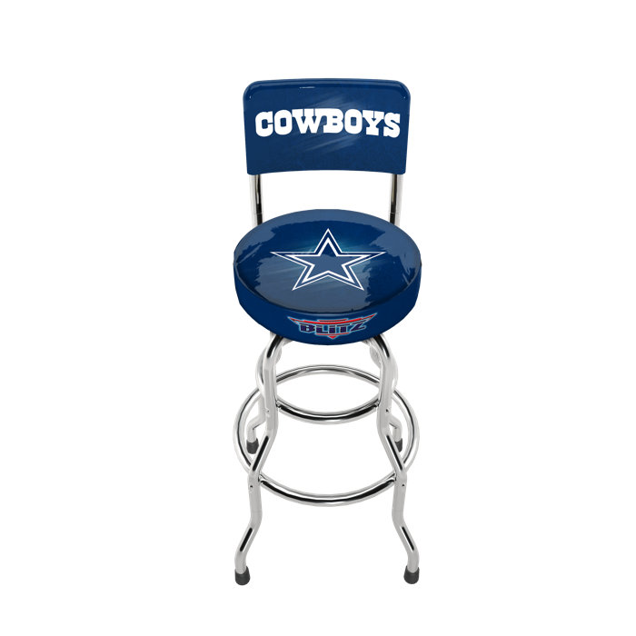 Arcade 1Up Dallas Cowboys NFL Blitz High Back Adjustable Swivel Stool, Arcade1Up Wayfair